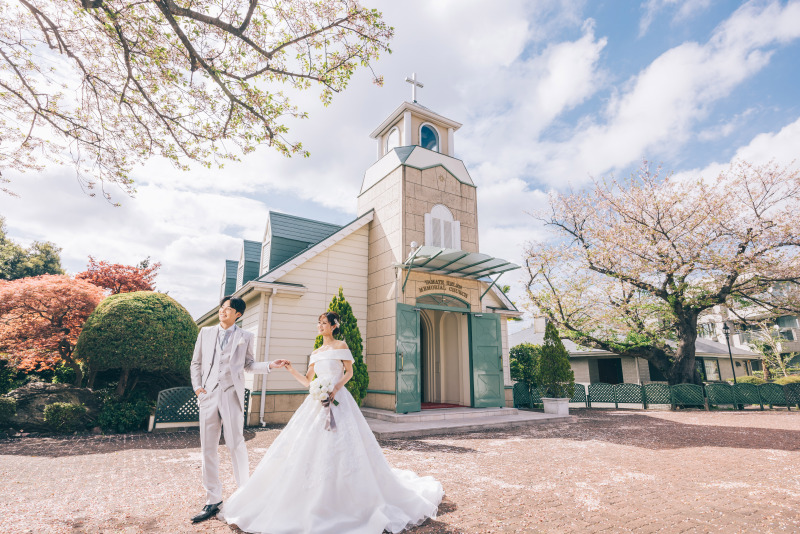 チャペルの外観で…♡