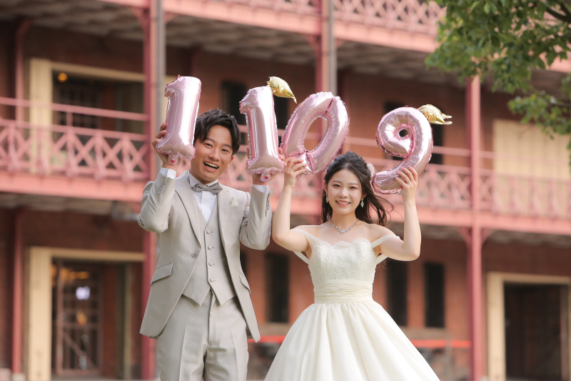 持ち込みのバルーンを使用して