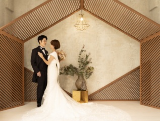 ドレスの雰囲気にあわせて♡