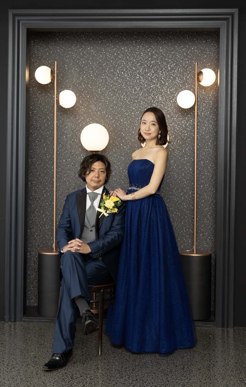 大人な雰囲気漂うブルーコーデ♪