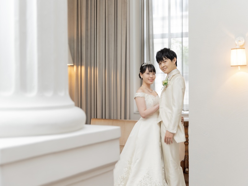 チャペルだけではなく、お洒落な雰囲気で♪