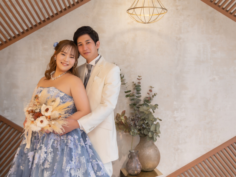 和装洋装スタジオ撮影♡