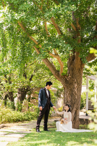 緑にかこまれて…♪