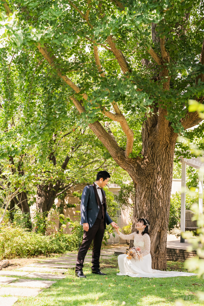 緑にかこまれて…♪