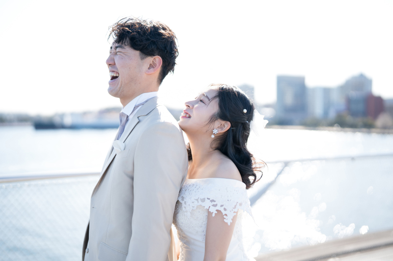 自然な表情を1枚