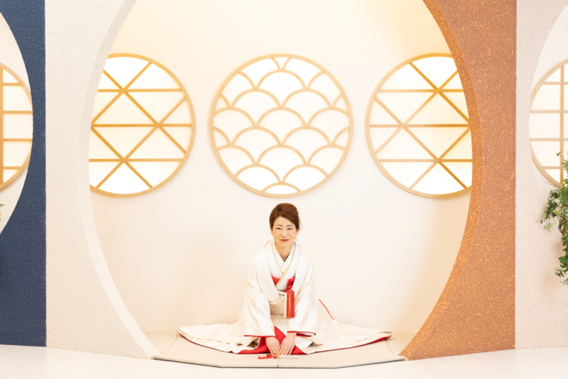 最後は白無垢で