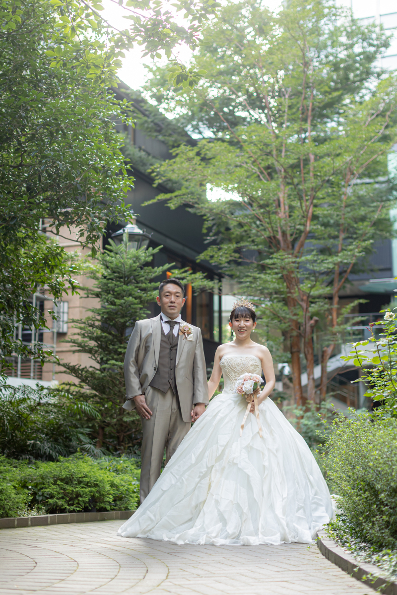 緑の中での自然なショット♡