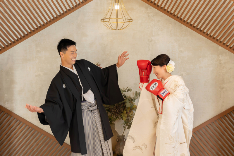 お小物を使って楽しいお写真に!