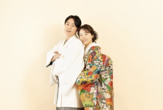 和装洋装スタジオ撮影で背景６シーン！！