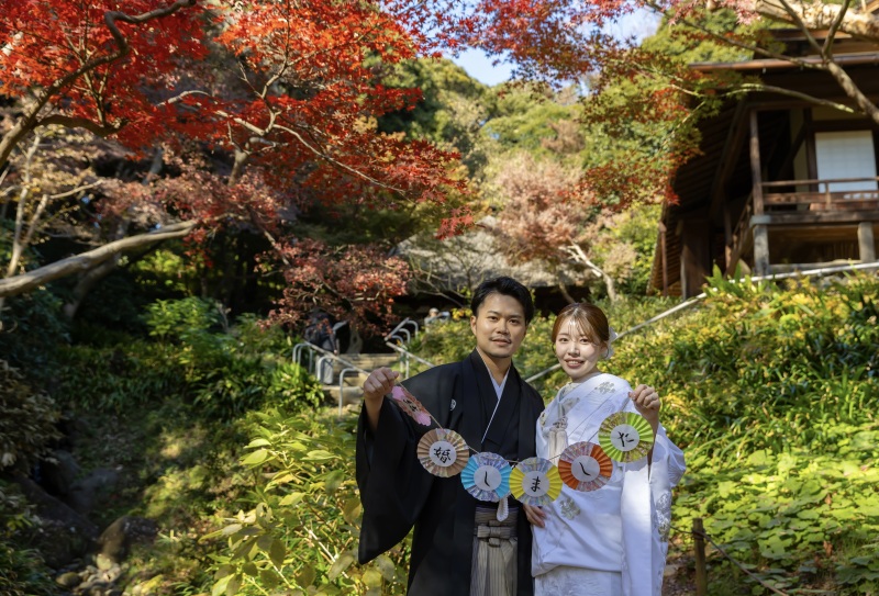 お持込みの小物を使ってのお写真も