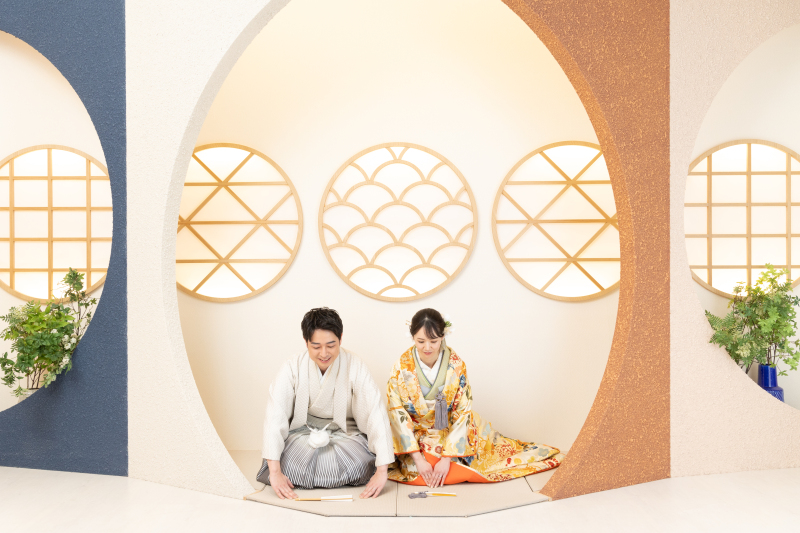 和装らしいお写真を!