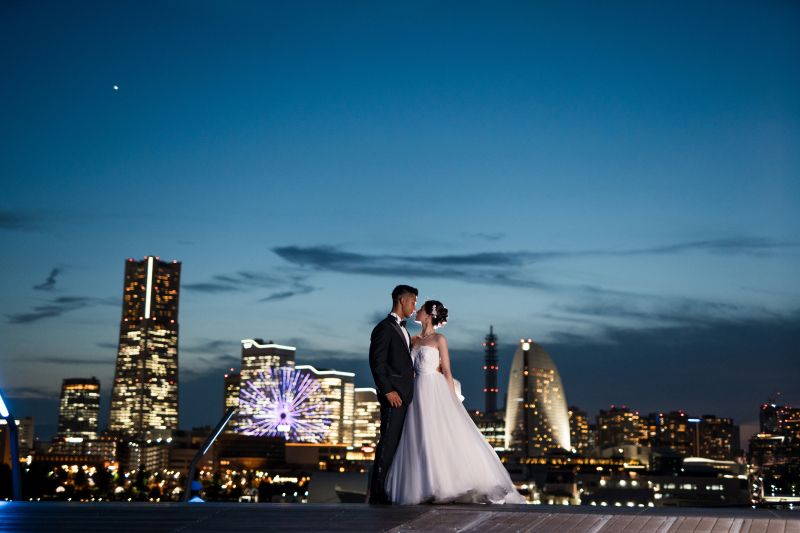 ナイトロケーション撮影【大さん橋】