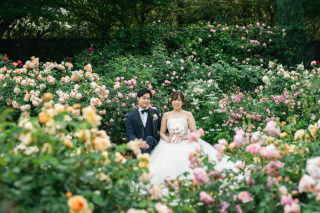 港の見える丘公園&times;薔薇♫