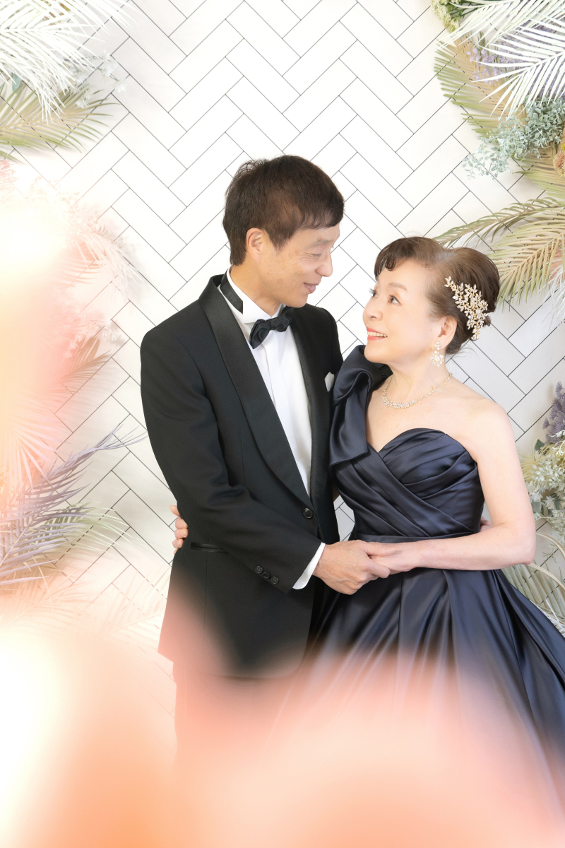 寄り添って仲良く1枚♡