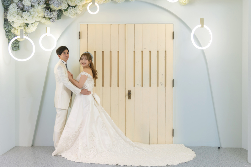 向かい合わせのショット♡