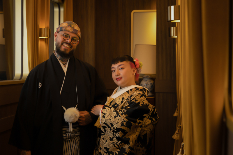 まるで映画のワンシーンの様に♪