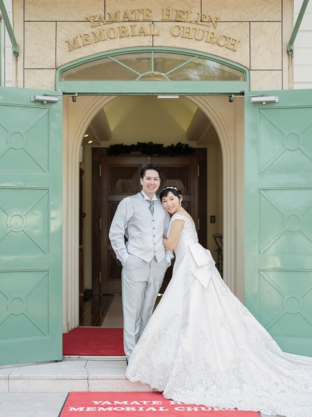 新郎様のジャケットを脱いだお写真も