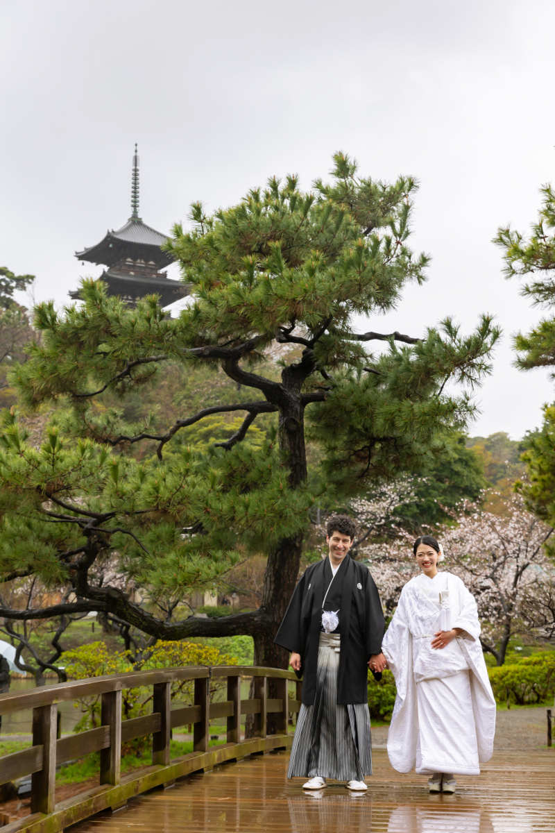 ♡桜&times;雨ロケーション撮影☔︎