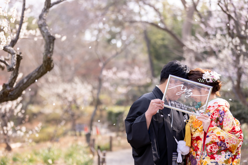 お持ち込み小物でオリジナリティー溢れるお写真を…
