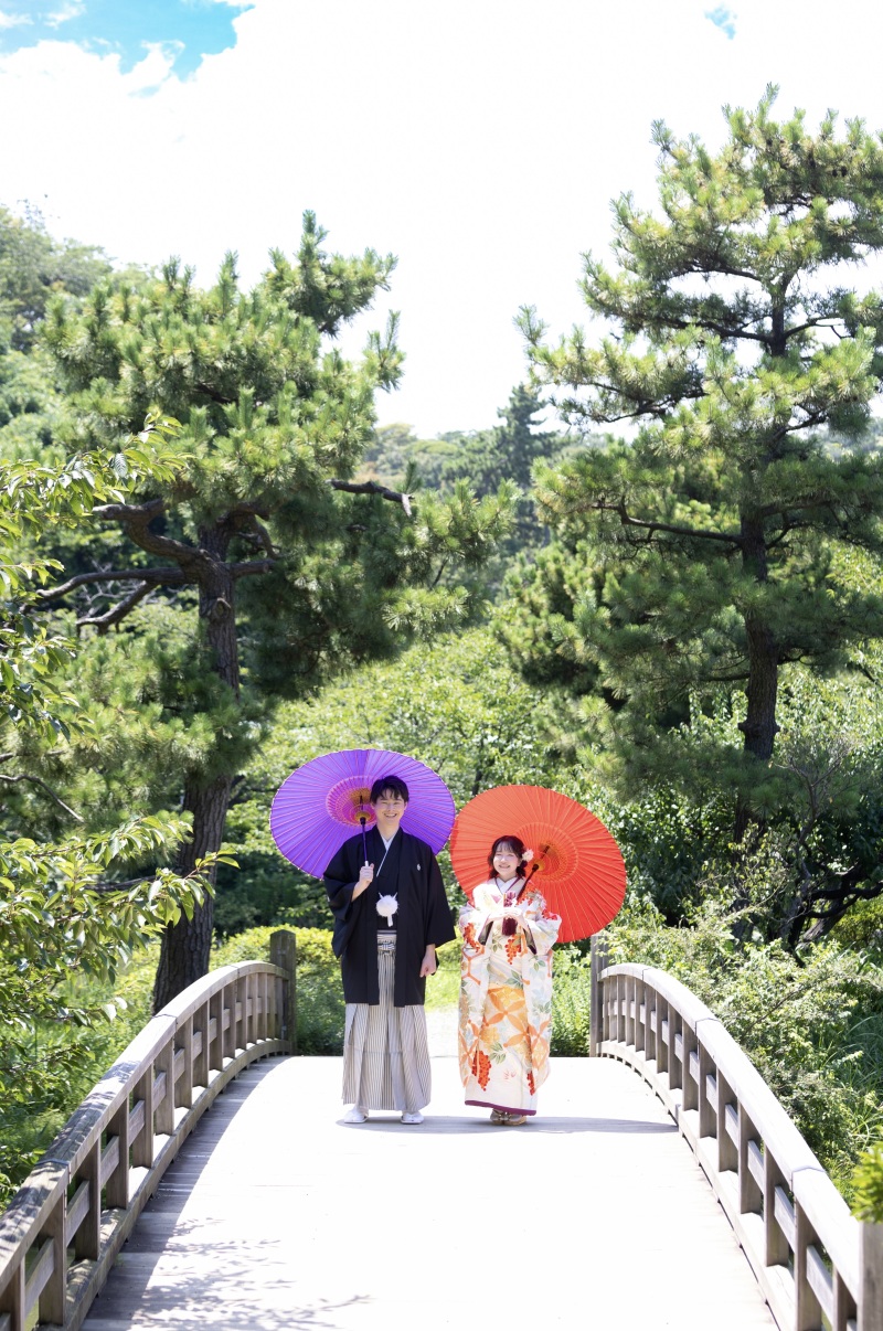 最後は夏空と！