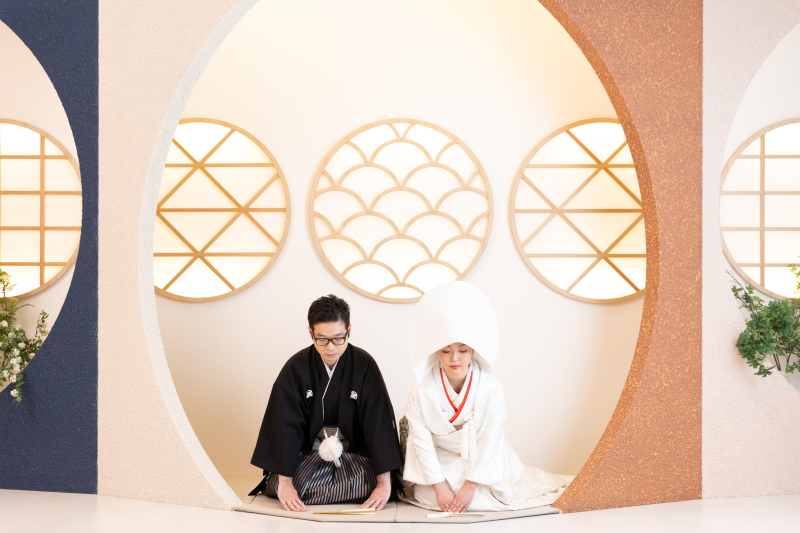 王道!お辞儀のポーズも