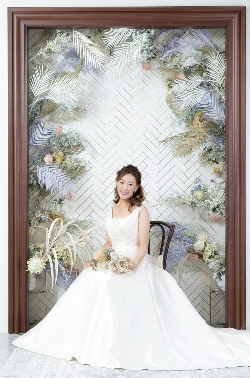 ブーケでより華やかに♡