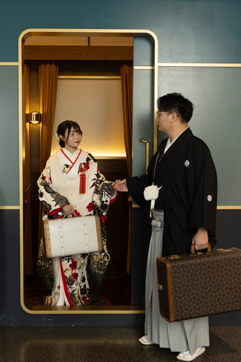 新郎様からのエスコート♡