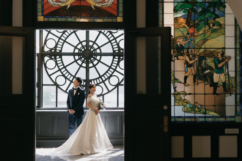 ステンドグラスと