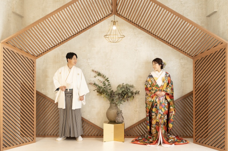 色打掛でもお写真を残していただけます!