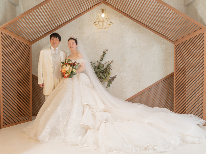 ご自身の大切なドレスで・・・