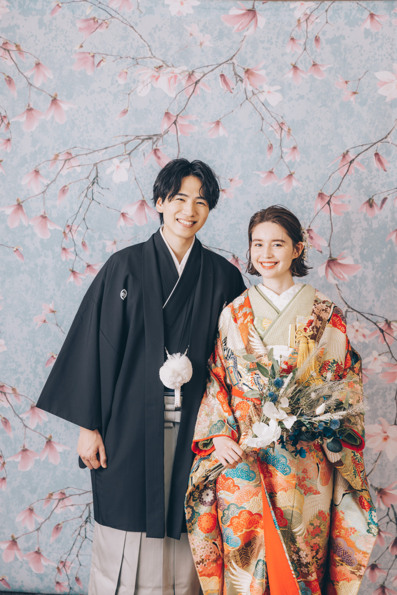 ブーケを持っておしゃれさUP