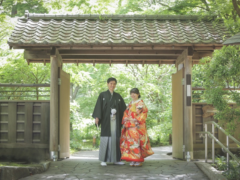 まずは久良岐能舞台の入口から撮影開始