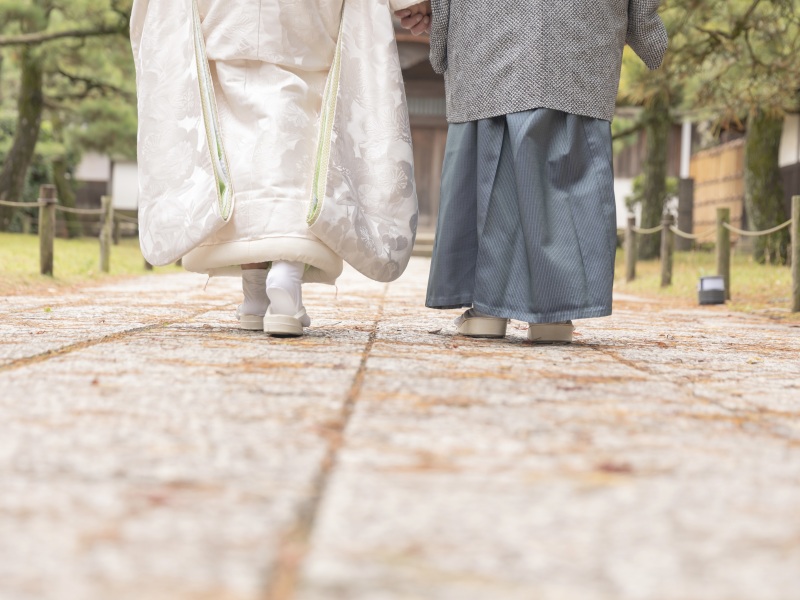 足元のニュアンスショット