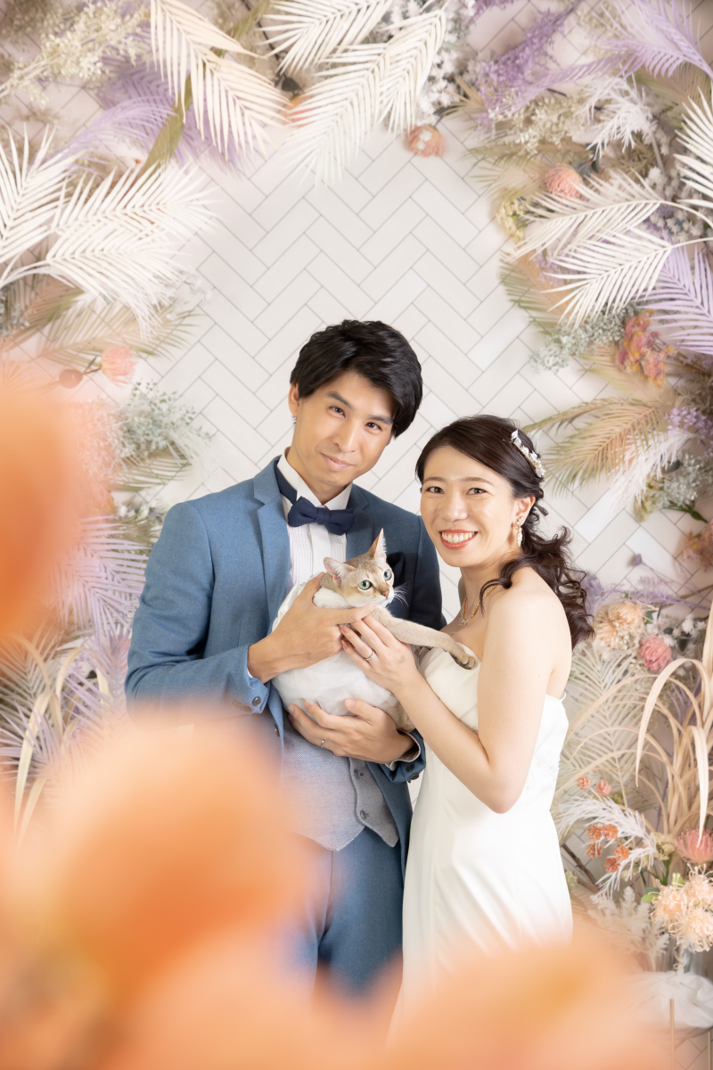 かわいいお花に囲まれて♡