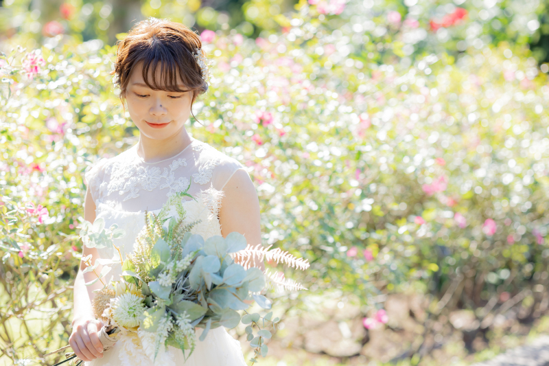 カントリーな雰囲気のローズガーデン♪