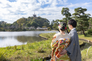 三溪園　ロケーション撮影♡
