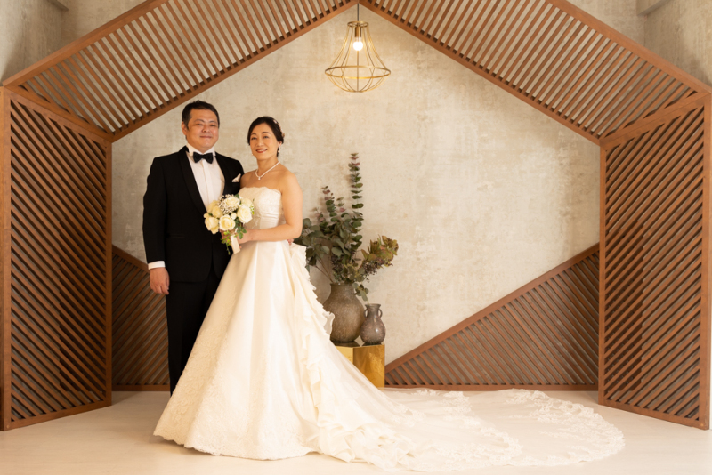 お二人だけの素敵なお写真も!