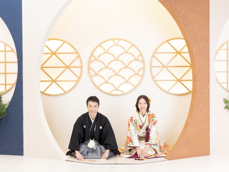 和装らしいお写真を