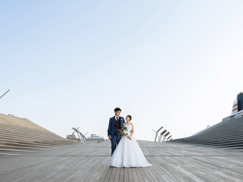 綺麗な青空と一緒に