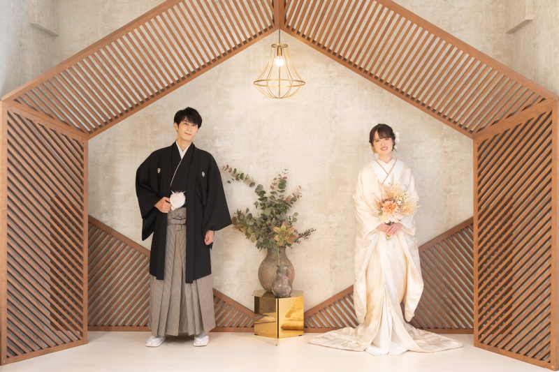 お二人で決めポーズ!