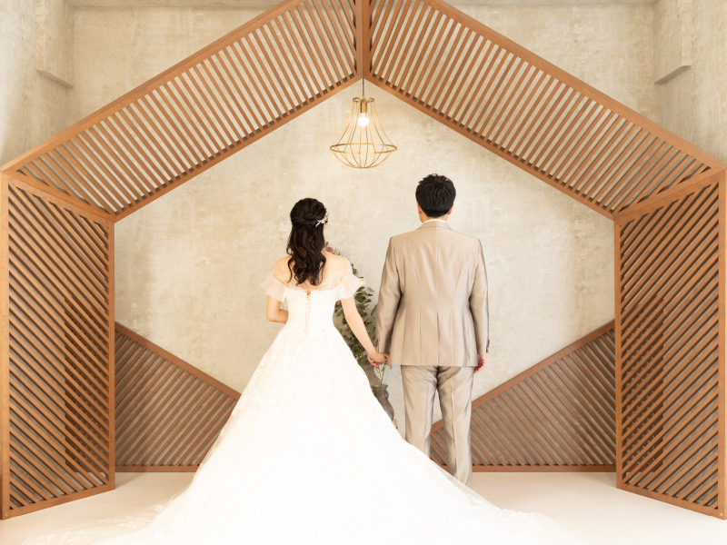 後ろ姿のお写真も♡