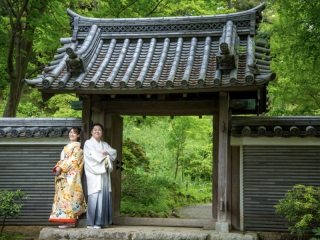 三渓園とスタジオで撮影♪