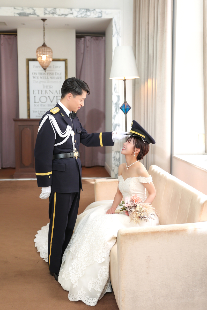 儀礼服でしか残せない特別なポーズ