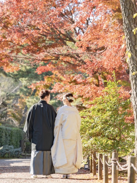 可愛らしい後ろ姿