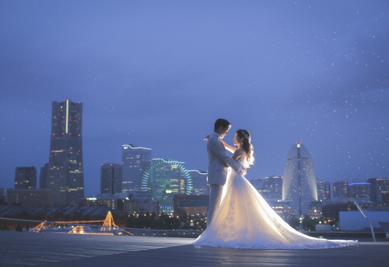 雨の滴が幻想的な一枚を!