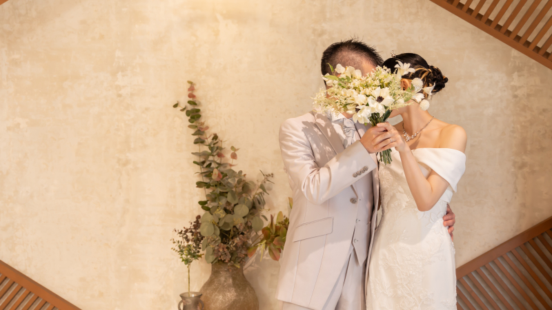 ブーケを使って