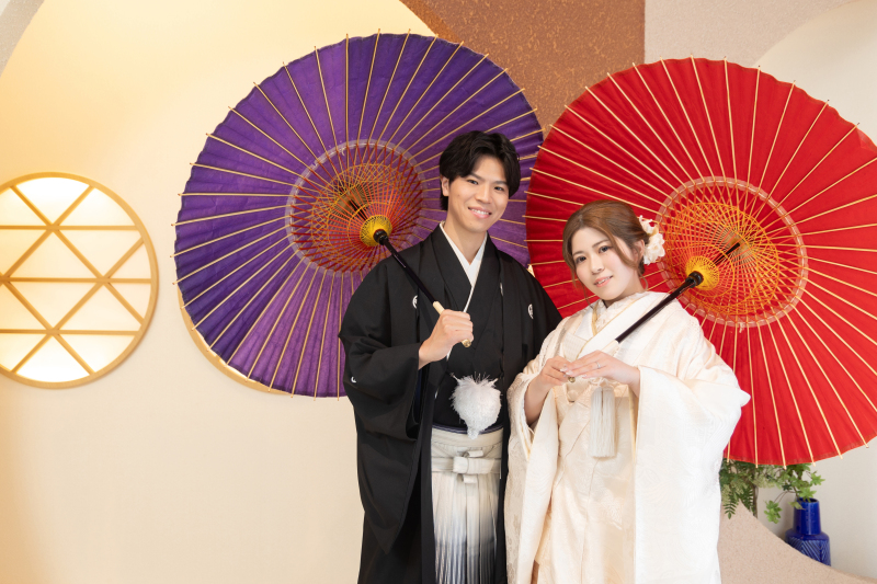 和傘を使用したお写真☺︎