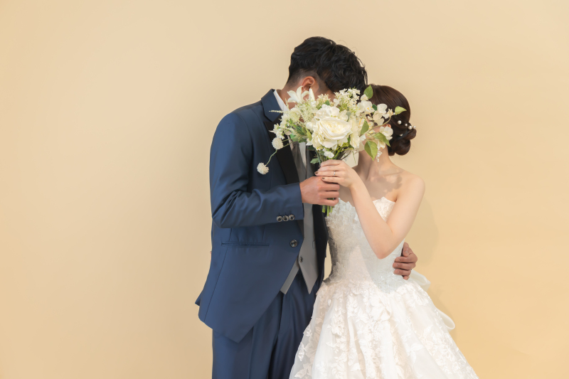 ブーケを使用して…♡