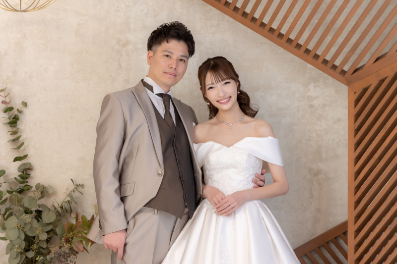 ナチュラルなスタジオセットで♡