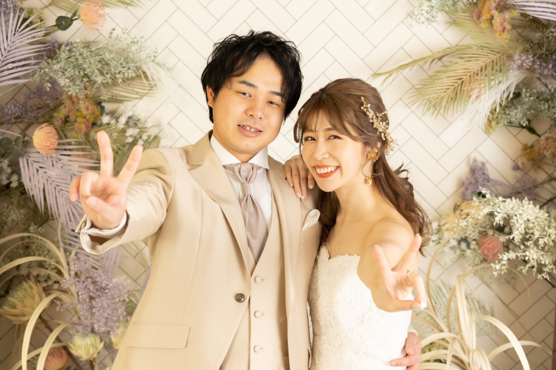 二人らしいフォトウェディングを